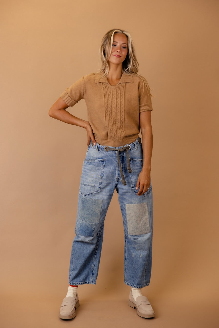 Edwards Cable Knit Blouse