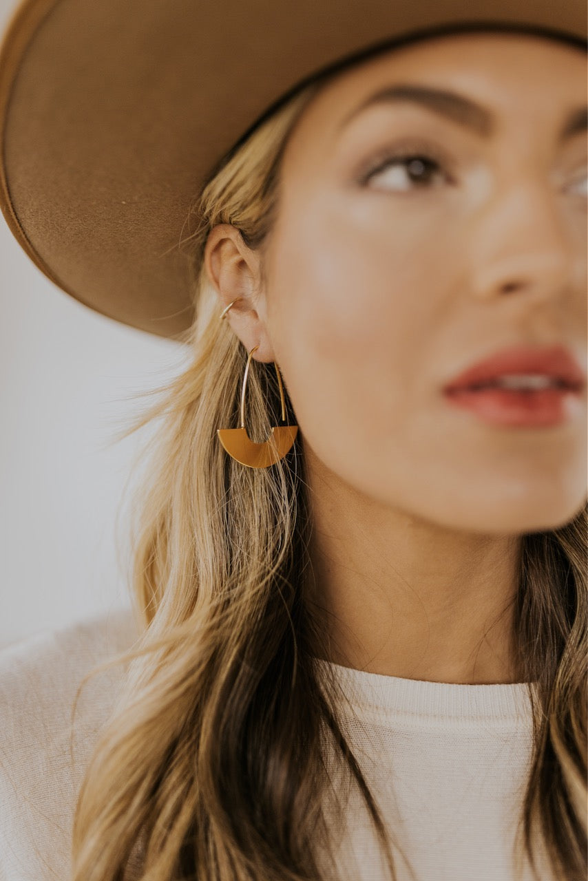 ROOLEE Lynx Geometric Earring