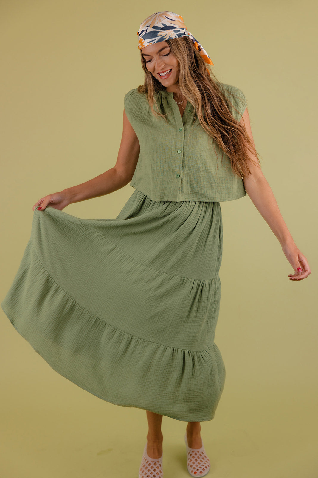 Tilly Button Blouse