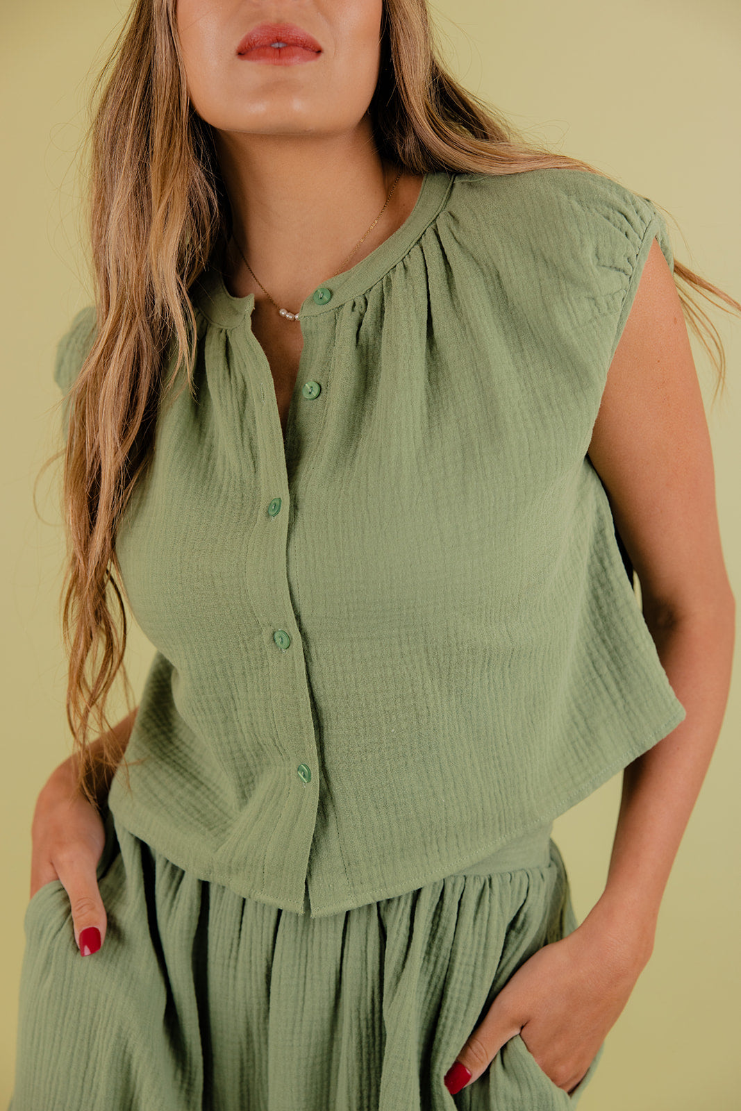 Tilly Button Blouse
