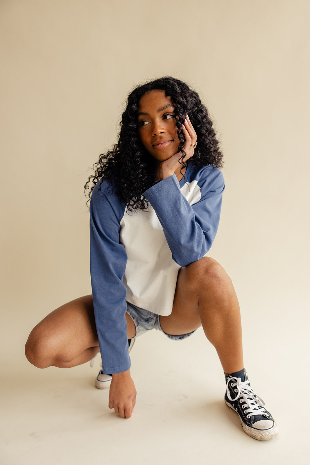 Fly Ball Baseball Long Sleeve