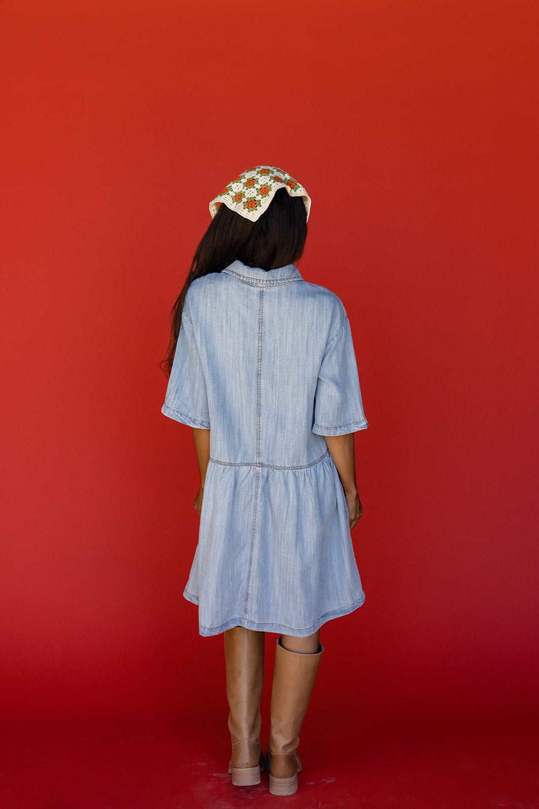 Tornado Alley Denim Dress