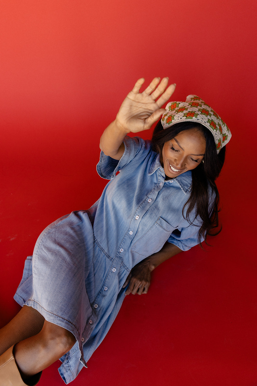 Tornado Alley Denim Dress