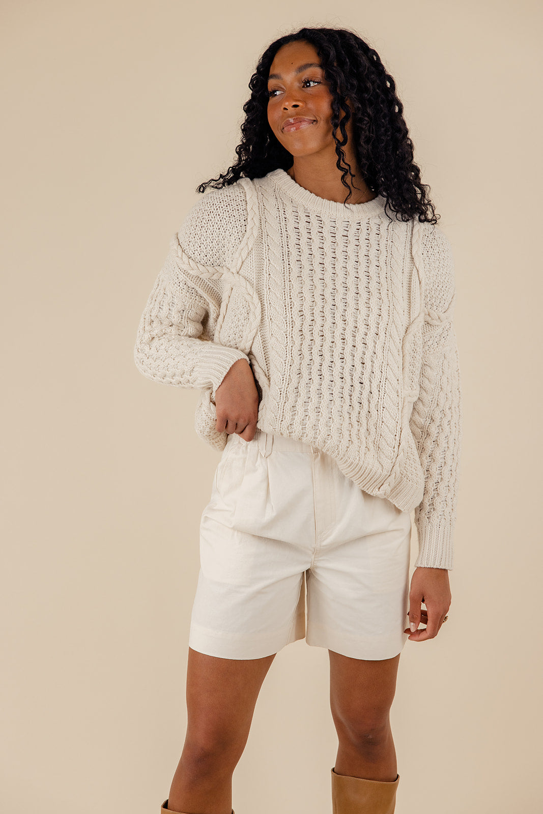 Let Me Be Pleated Shorts