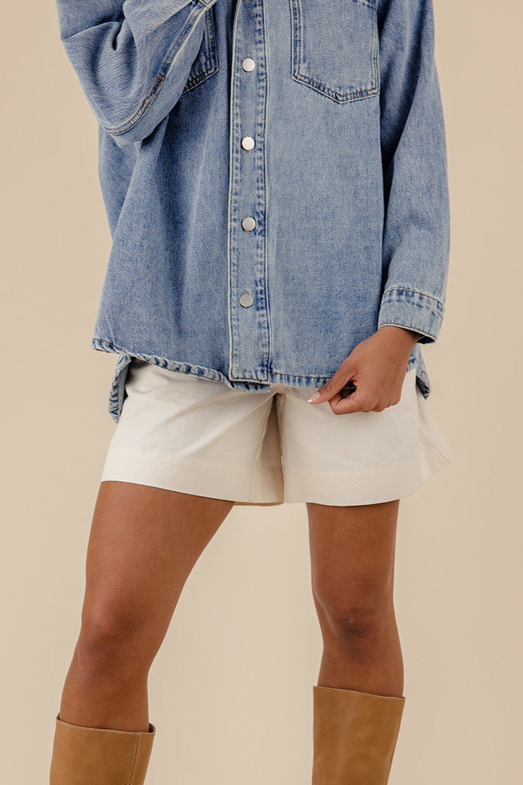 Let Me Be Pleated Shorts