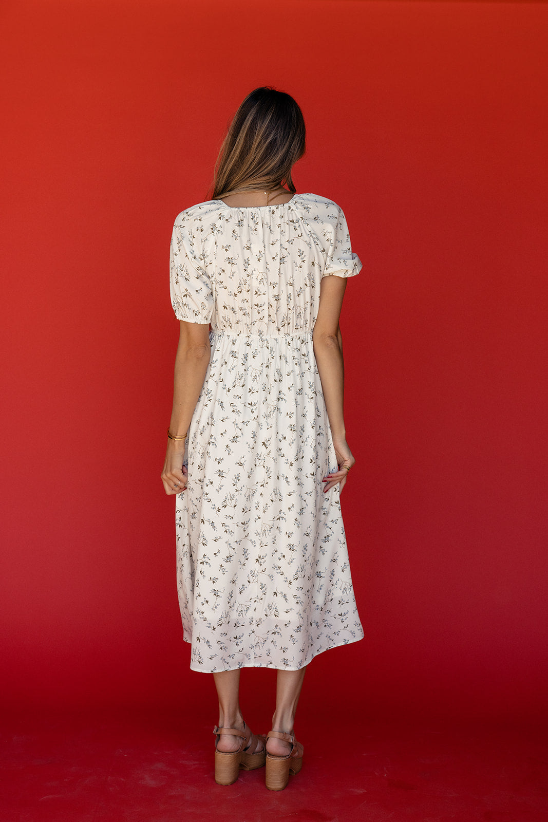 Into The Light Floral Midi
