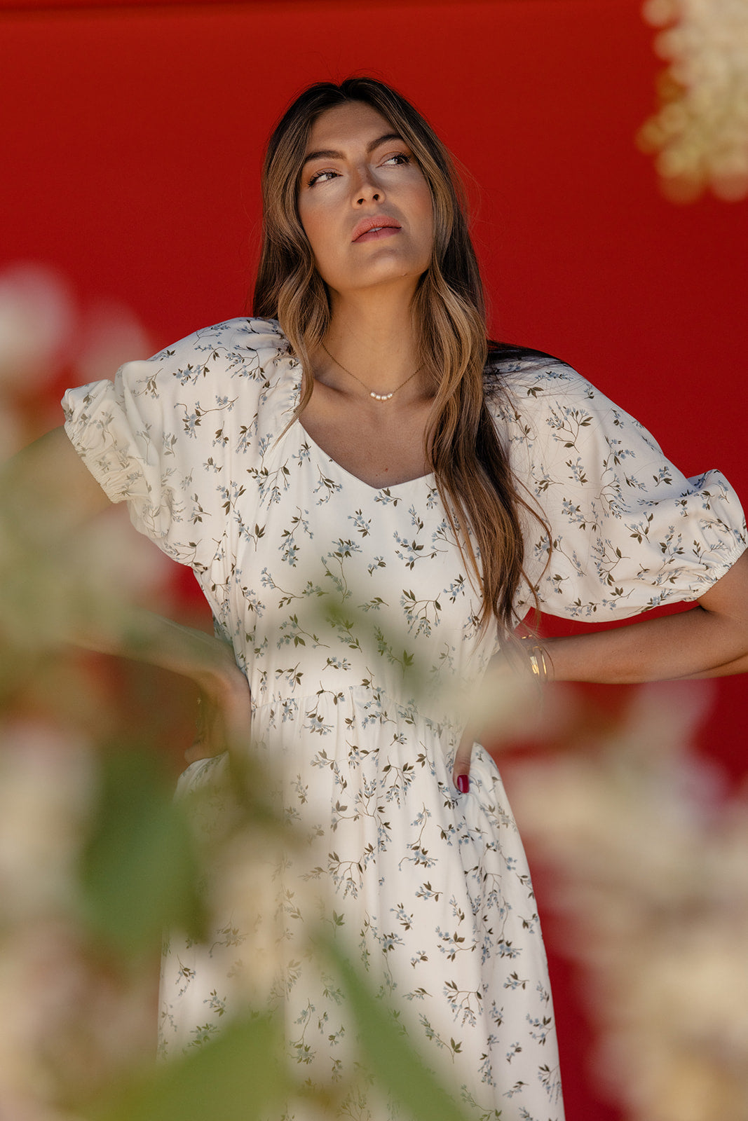 Into The Light Floral Midi