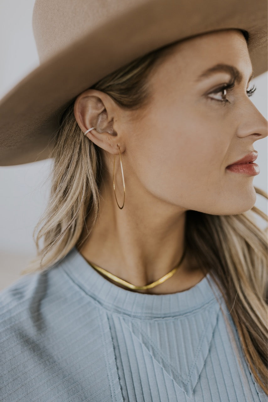 ROOLEE First Love Hoop Earrings