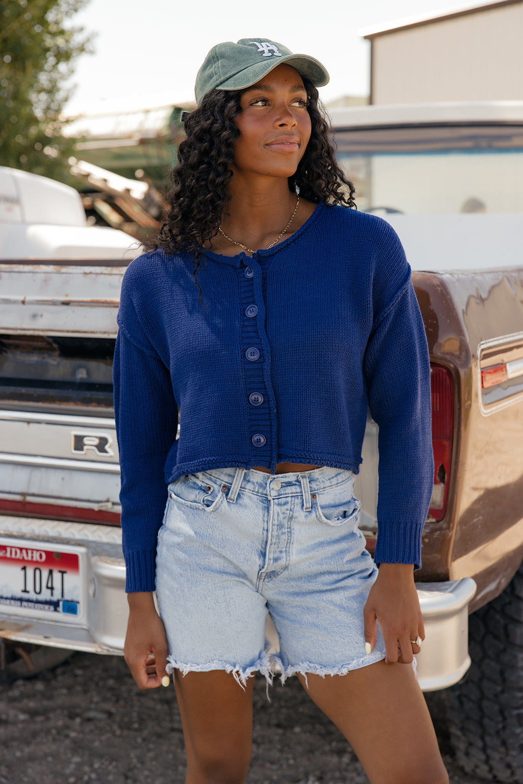 Rekindled Flames Cropped Cardigan