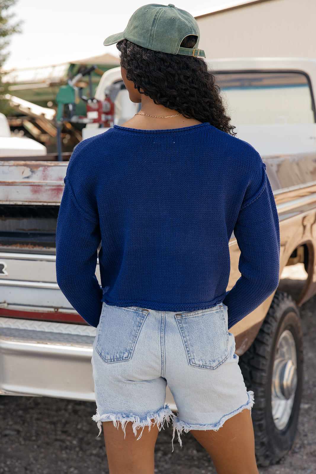 Rekindled Flames Cropped Cardigan