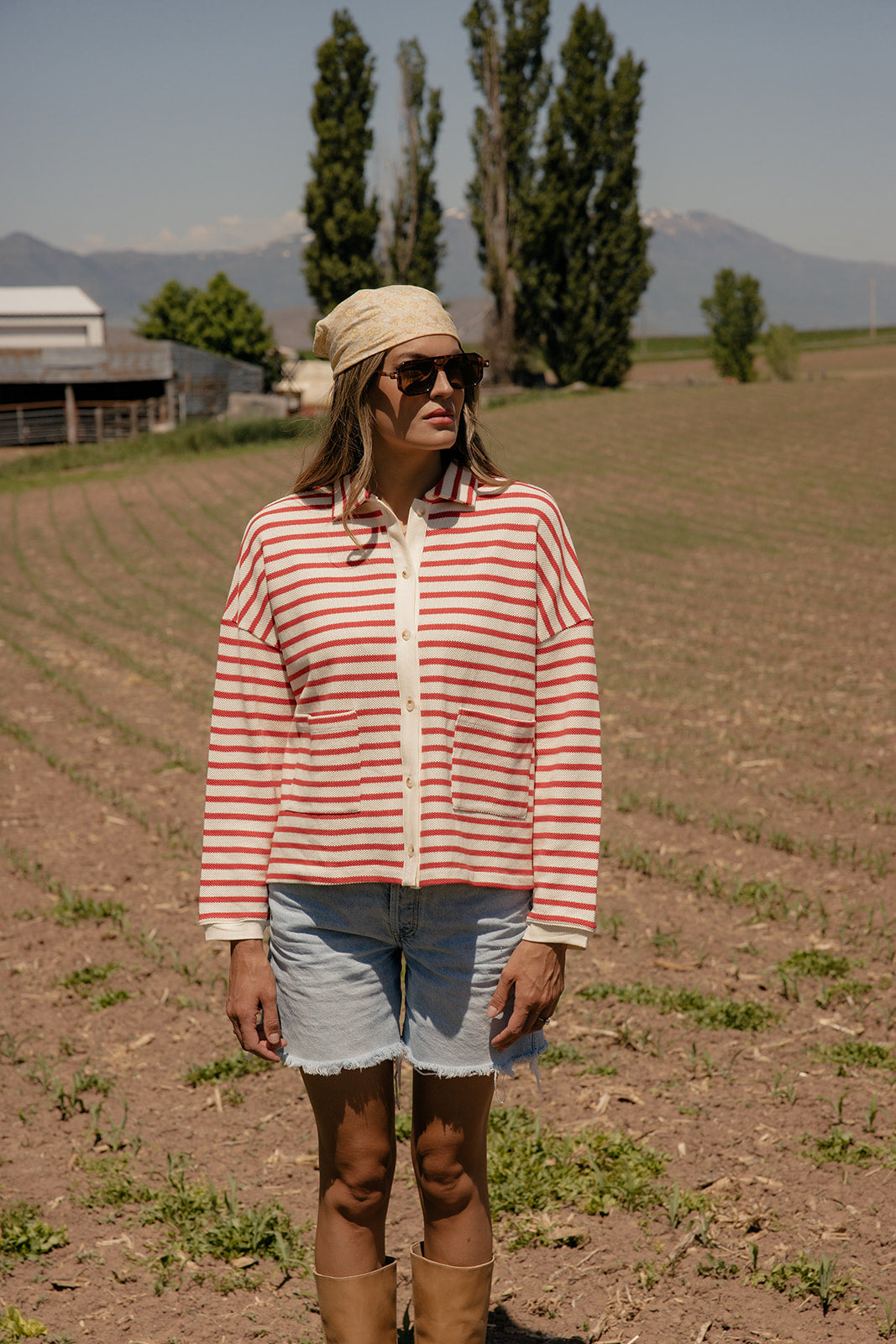 Come Around Collared Cardigan