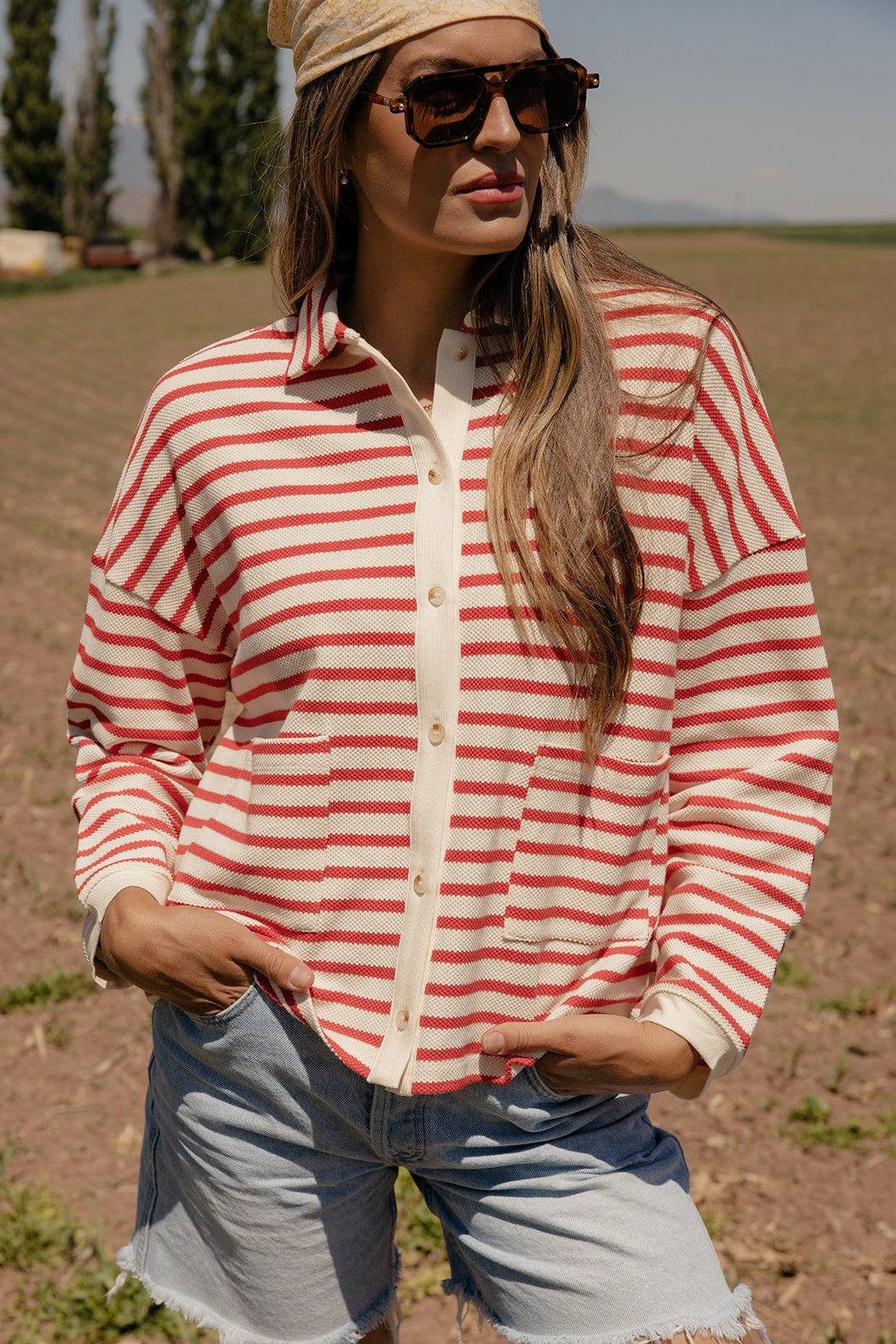 Come Around Collared Cardigan