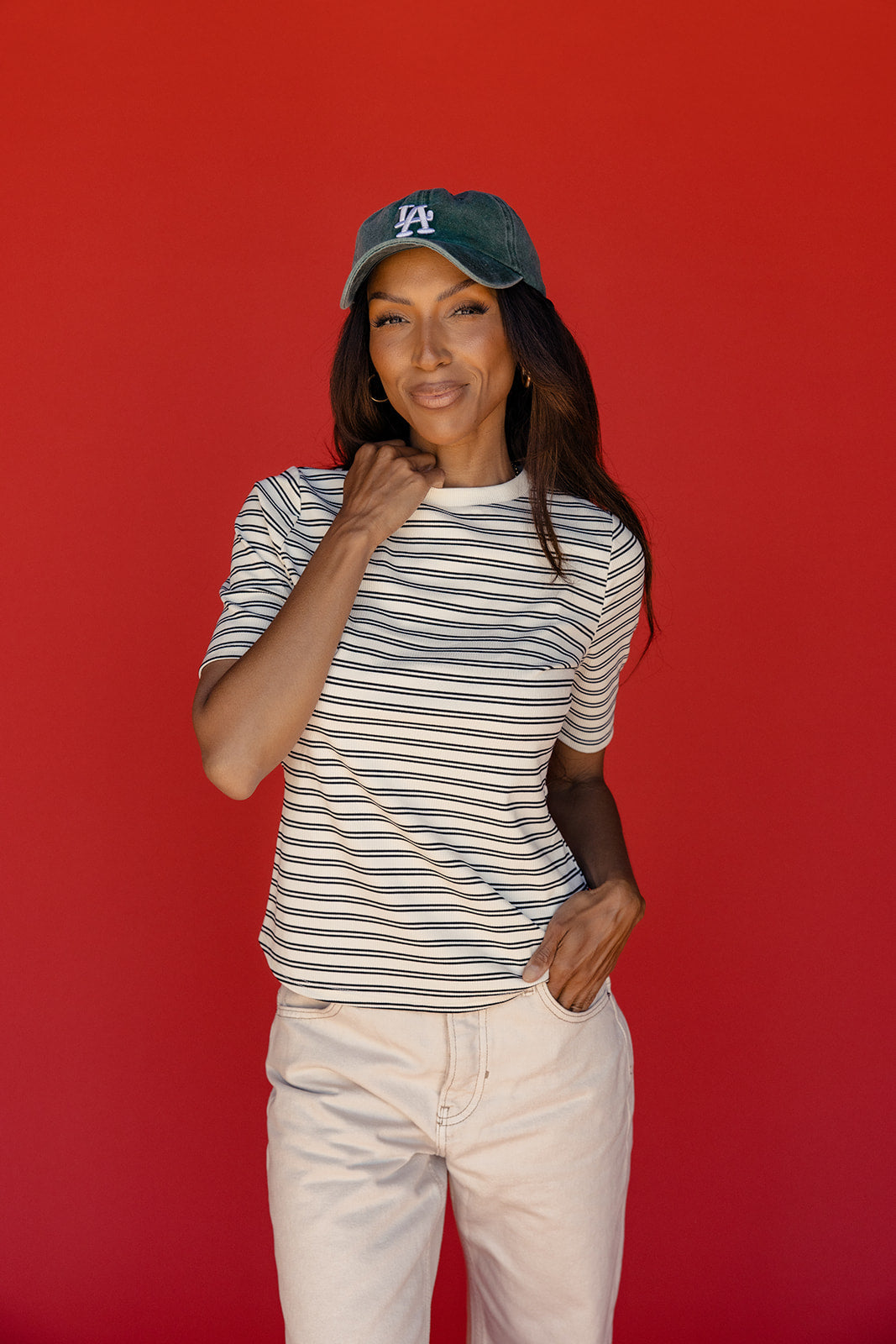 Myla Striped Tee
