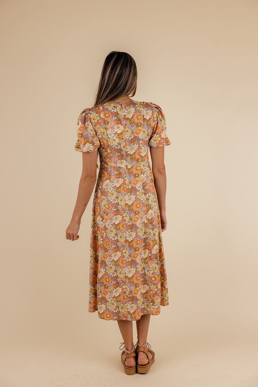 Boogie Down Puff Sleeve Dress