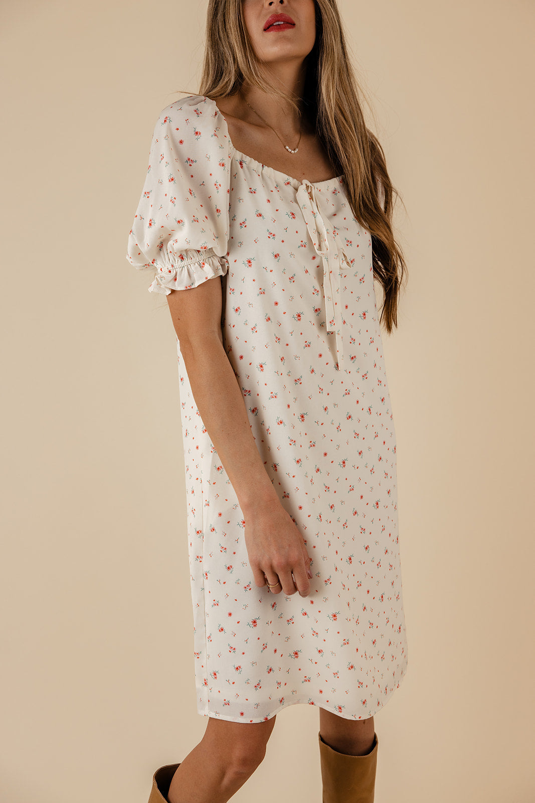 Ever After Floral Tie Dress