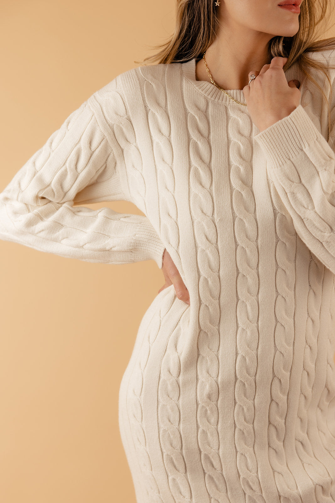 The Way Life Goes Sweater Dress