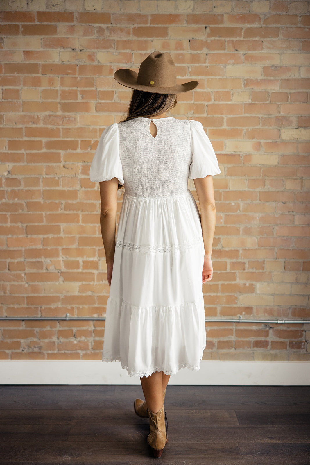 Let Me Call You Sweetheart Puff Sleeve Dress