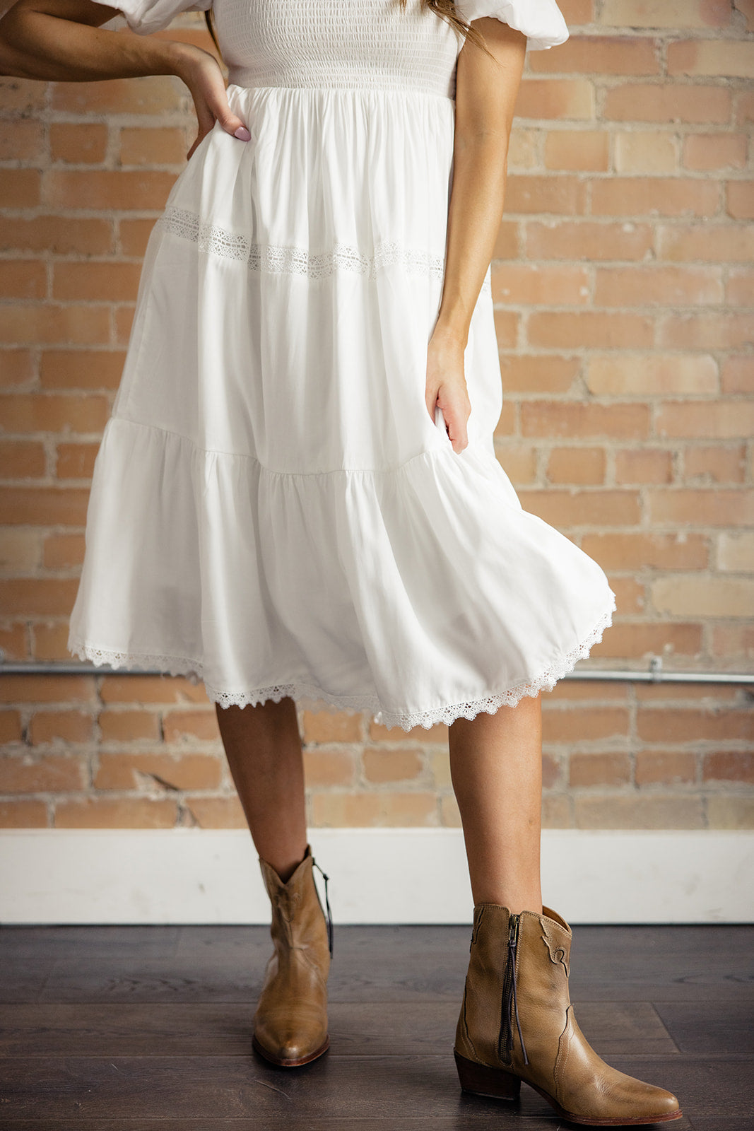 Let Me Call You Sweetheart Puff Sleeve Dress
