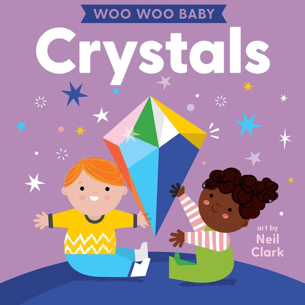 This sparkly book features a variety of beautiful crystals to help babies grow and thrive in everyday situations like sharing with friends, learning to read, or calming their bodies before bedtime. Includes amethyst, rose quartz, rainbow moonstone, citrine and more!