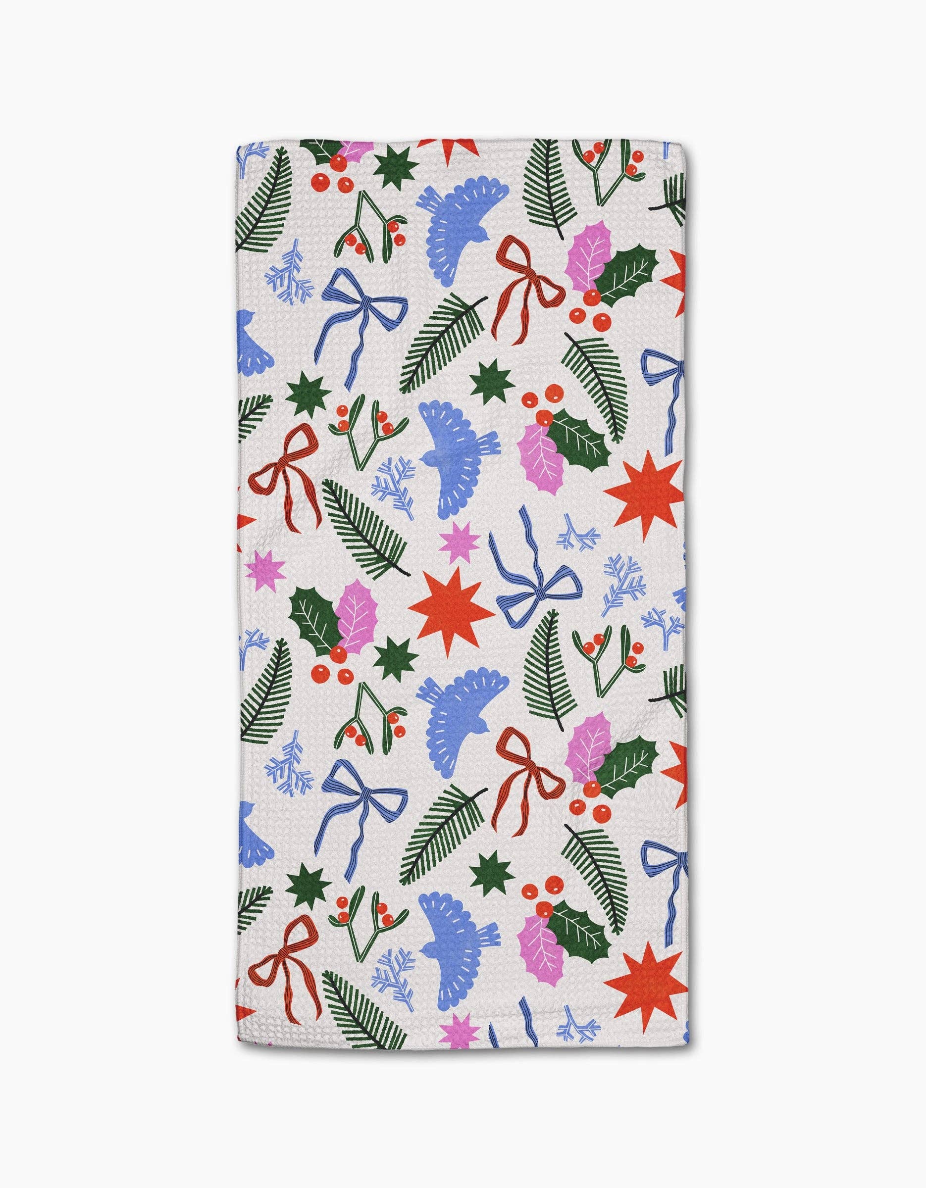 Christmas Garden Party Bar Towel