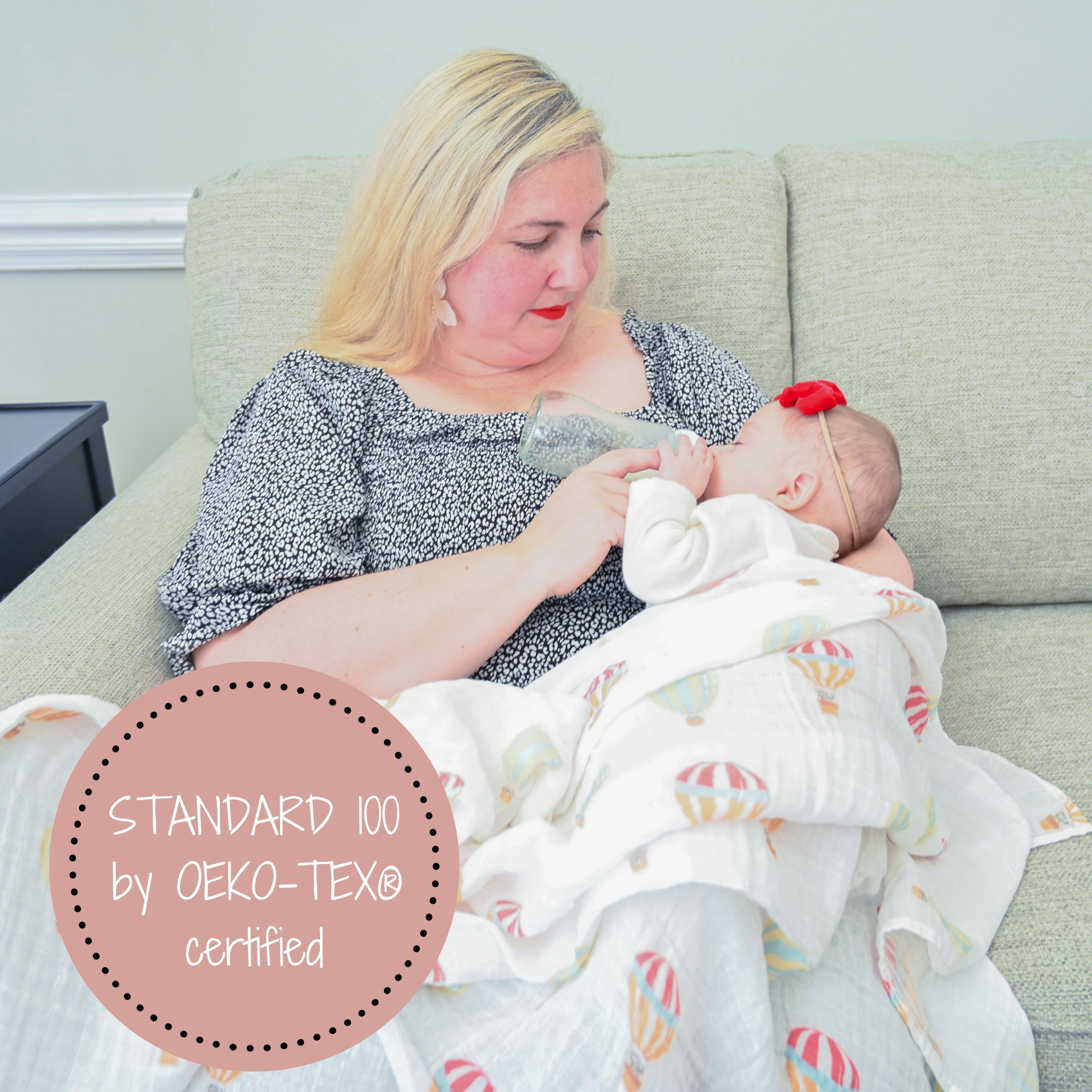 The Sky Is The Limit Baby Muslin Blanket