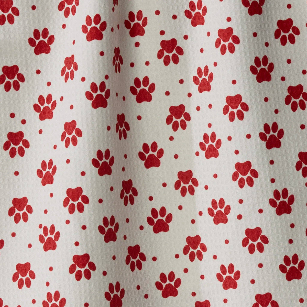 Dachshund Dash Luxe Kitchen Towel - paws