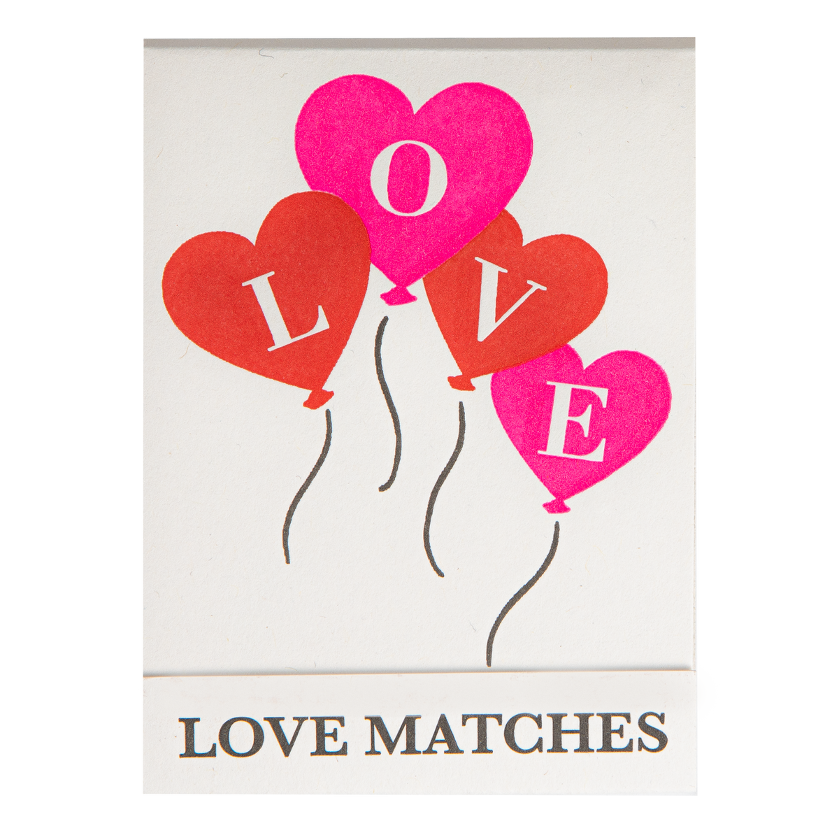 Love Balloons Matchbook