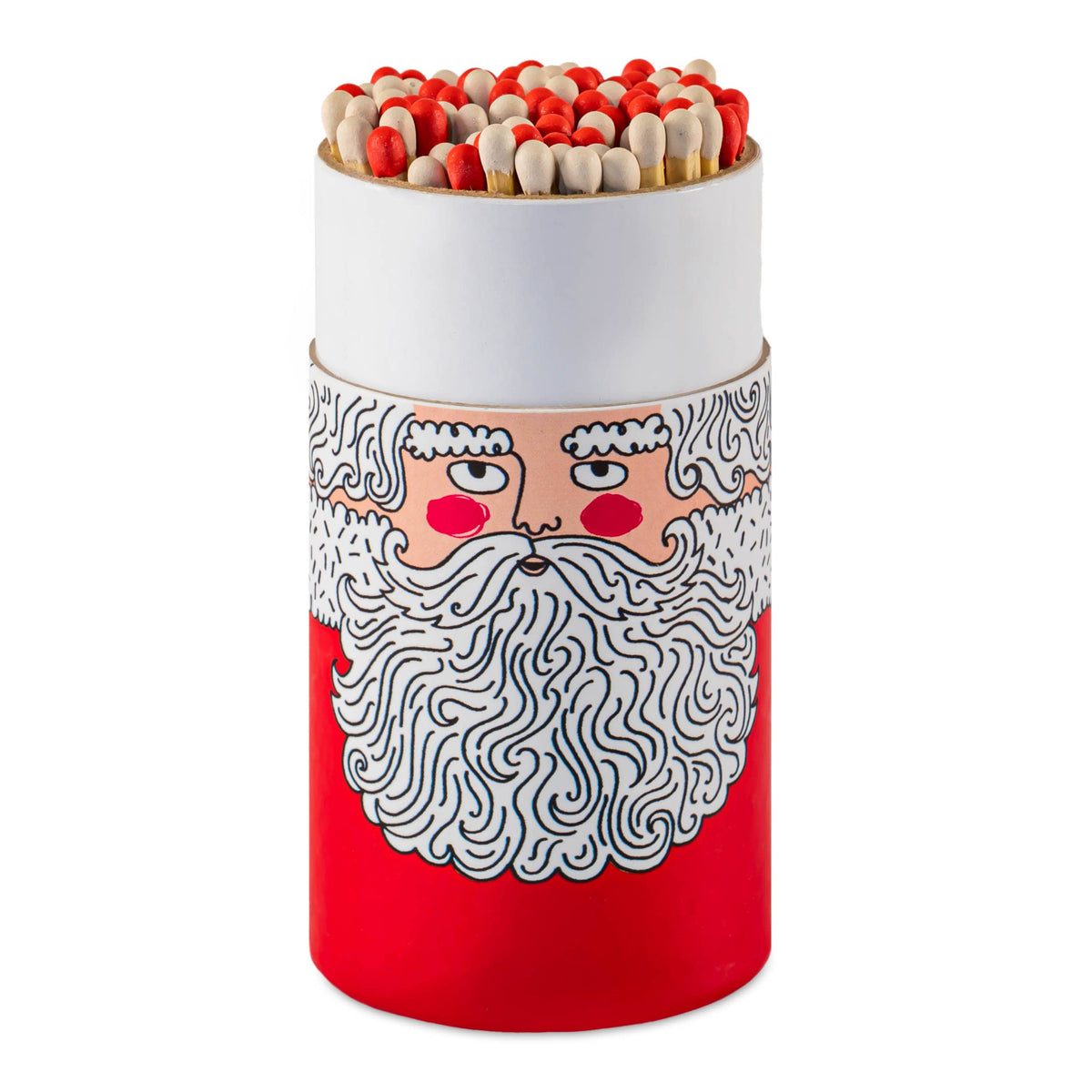 'Father Christmas Large Cylinders - Safety Matches