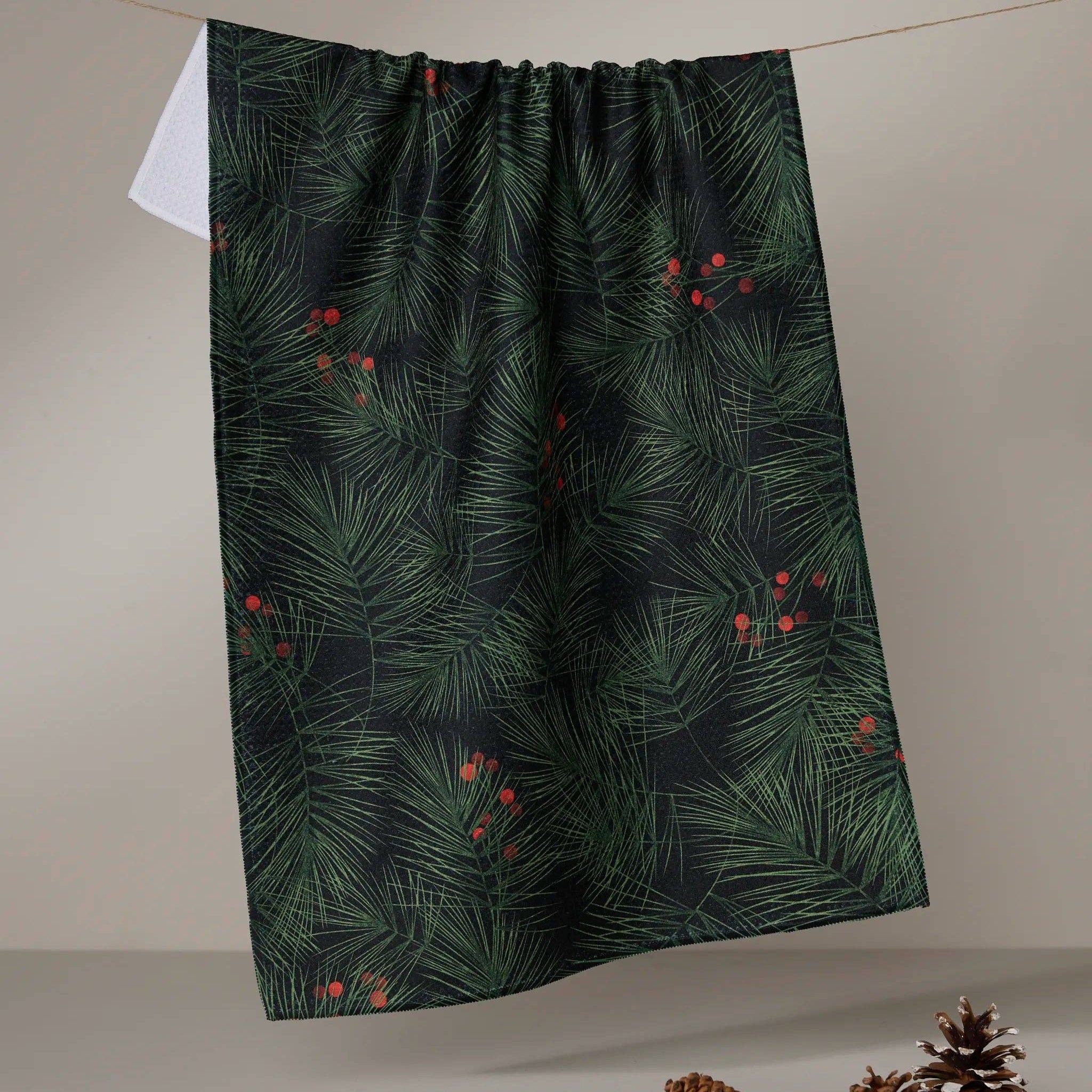 Evergreen Pine Tea Towel