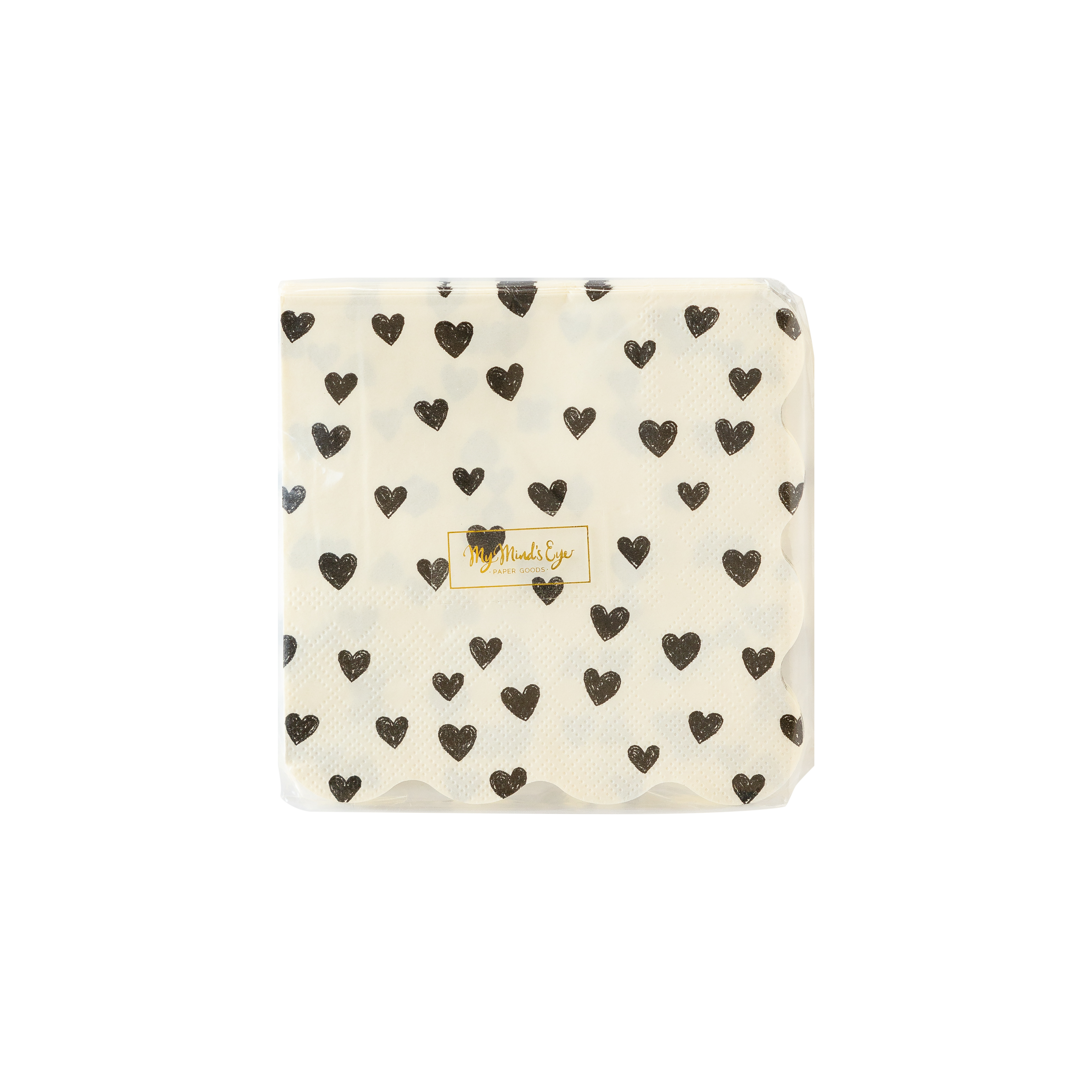 Make your guests hearts flutter with this set of cocktail napkins! Hand-drawn with love, these napkins bring a touch of Valentine's Day to every occasion. Make a statement without going overboard - these napkins are perfect for adding a romantic flair to any table, without breaking your budget. Love is in the air!