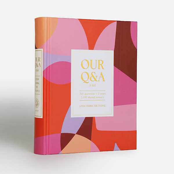 A charming journal for you and your significant other. Our Q&A a Day provides a variety of questions that you can answers together or individually, with enough space for you and your partner to jot down a one- or two-sentence response. Simply turn to the day's date and respond to the writing prompt. When the year ends, go back to the beginning and start again!