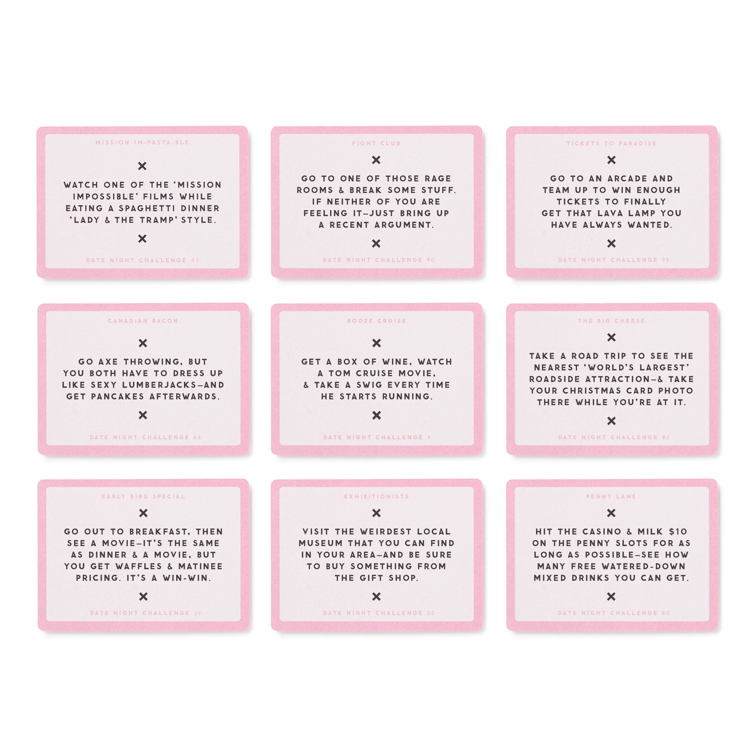 Brass Monkey Date Night Challenges
