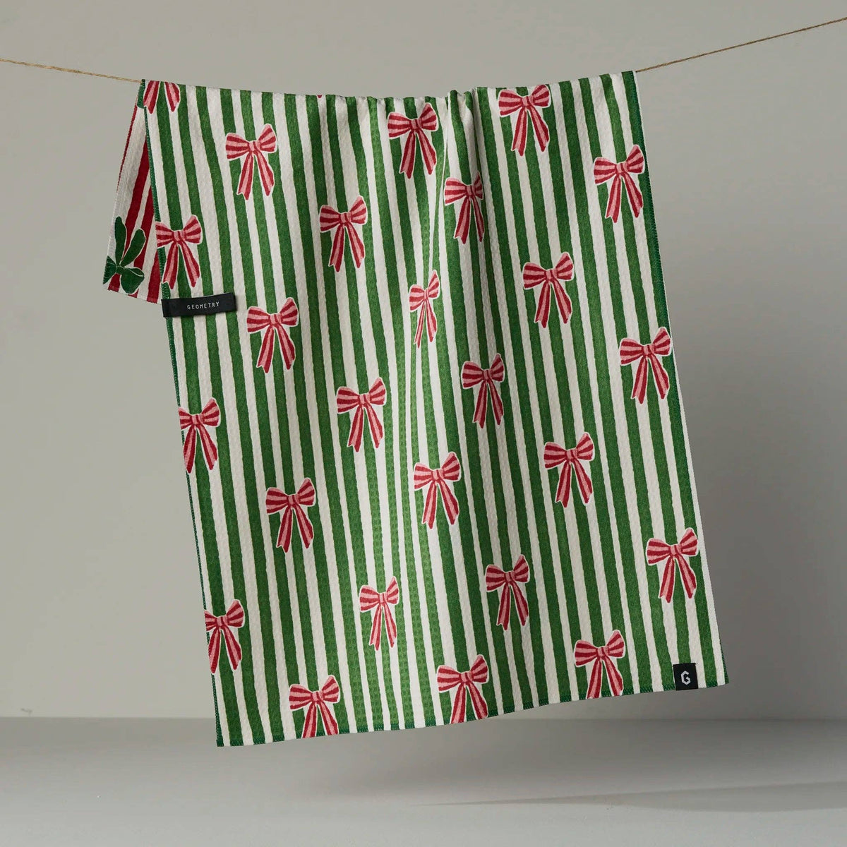 Ribbon Bows Luxe Kitchen Towel
