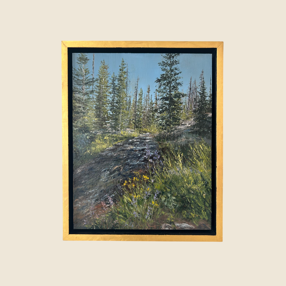 Uinta Mountain Stream - Original Painting - Flourish Art Show