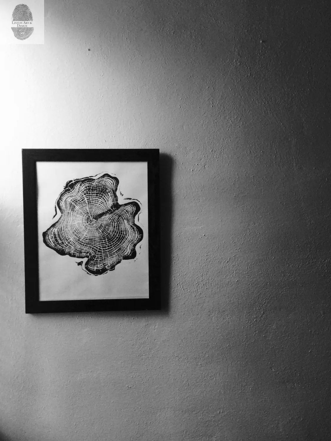 Alaska Cedar, Alaska Art, Denali, Lumber, Shabby Tree, Wood Burning Art, Wood Slice Wall Art