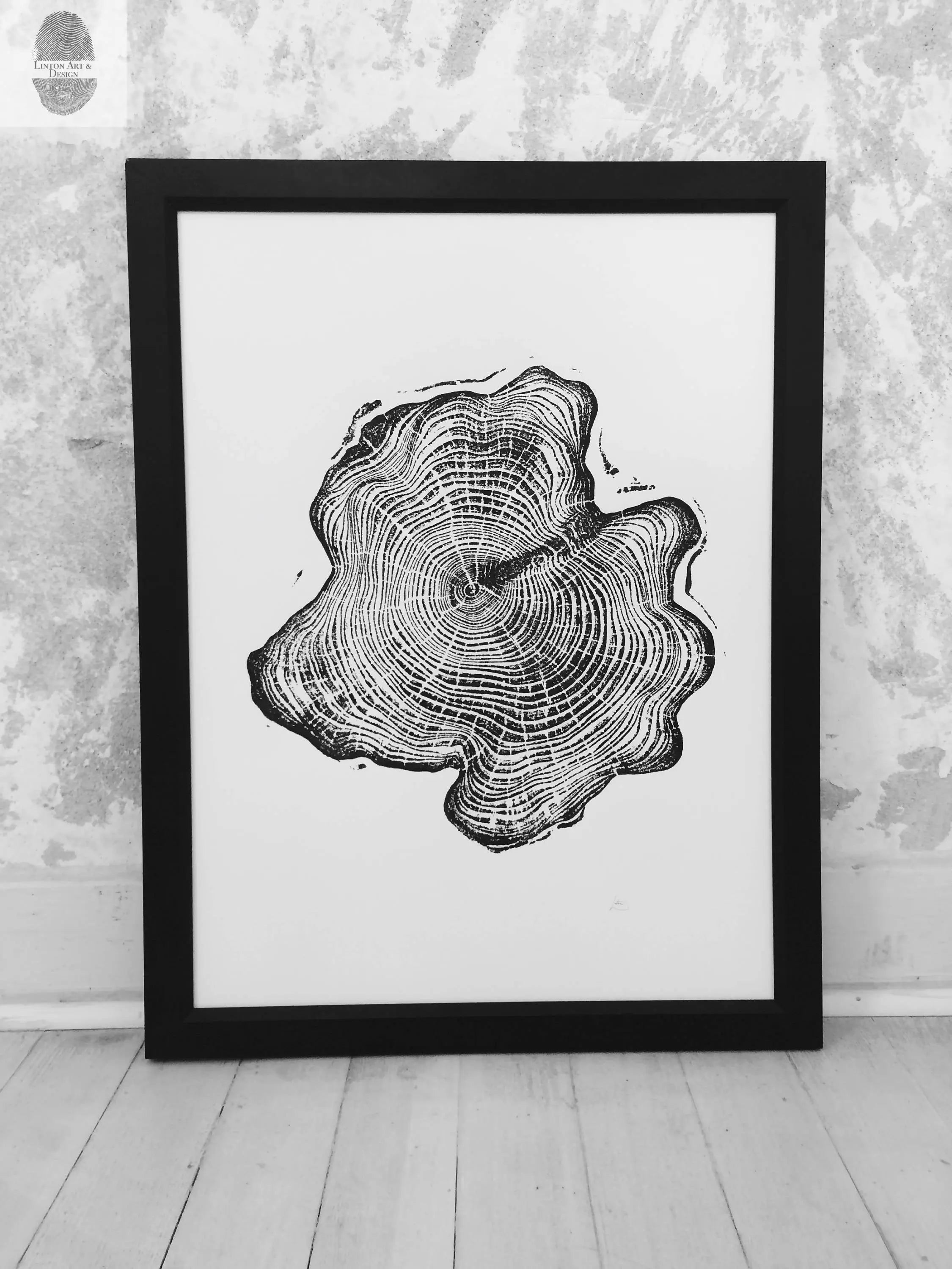 Alaska Cedar, Alaska Art, Denali, Lumber, Shabby Tree, Wood Burning Art, Wood Slice Wall Art