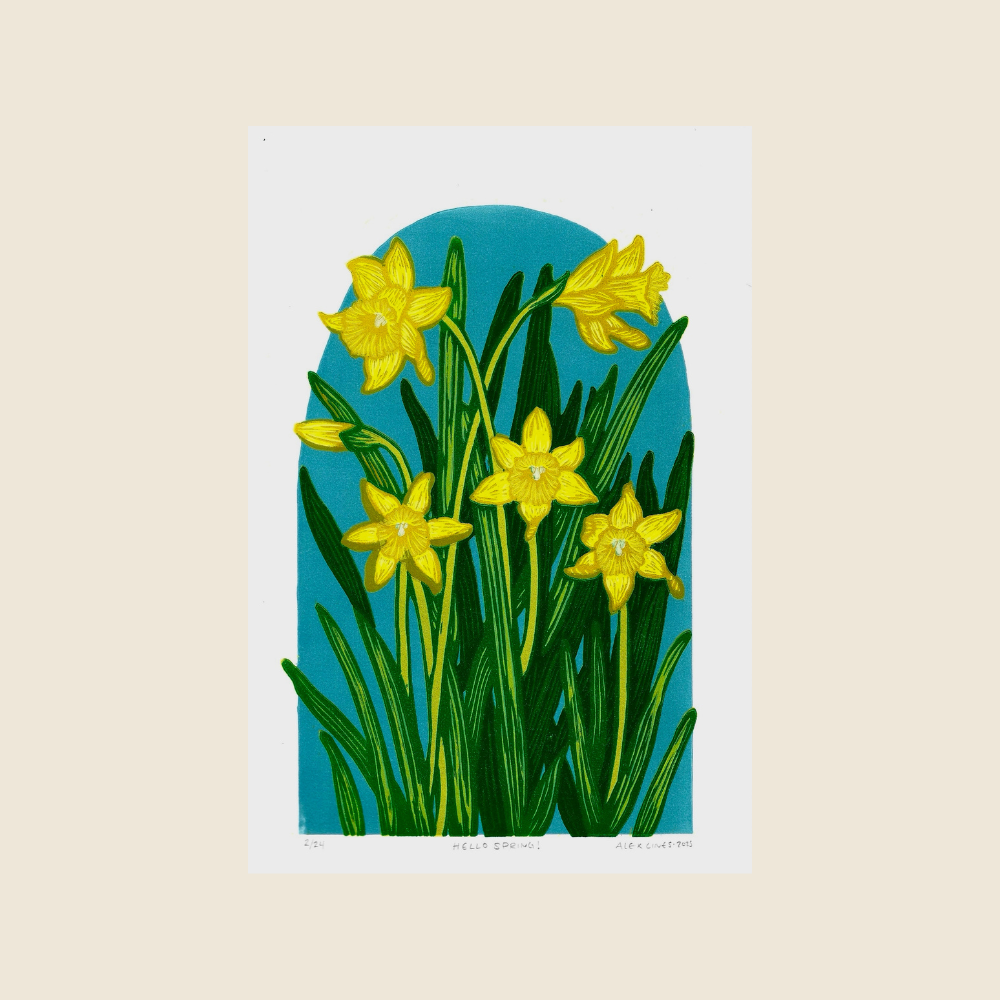 Hello Spring! - Original Artwork - Flourish Art Show