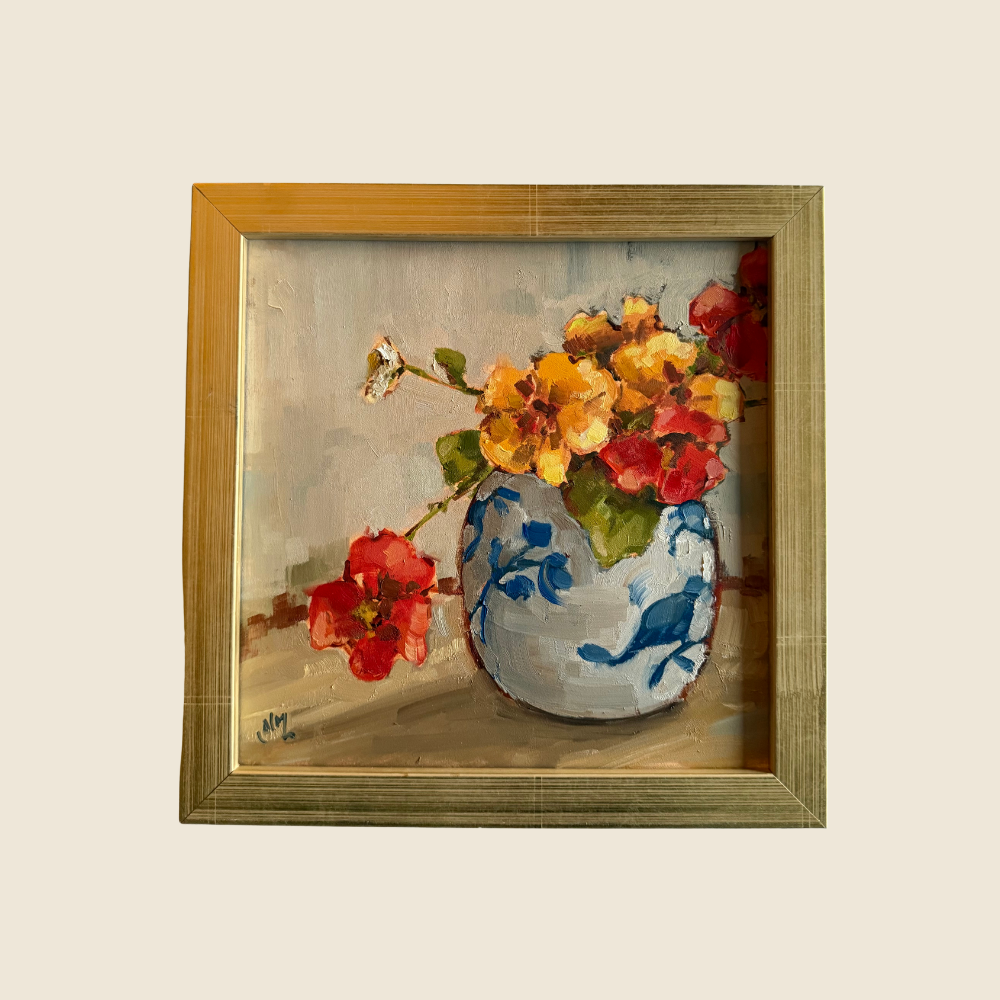 "First Blooms" - Original Painting - New Beginnings Art Show