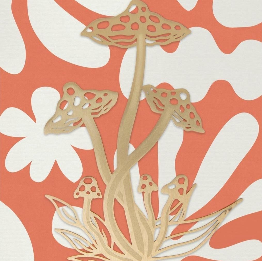 Hello, gorgeous! Use this sturdy, lustrous placeholder on your page as you journal or read. The Mushroom Metal Bookmark is made of brass and intended to add a sophisticated touch to your book of choice. Makes a perfect gift!