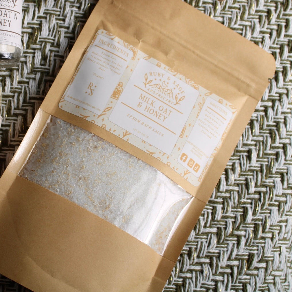 Milk, Oat, and Honey Bath Salts