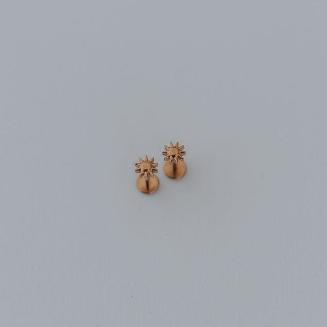 Sunshine Flat Back Studs