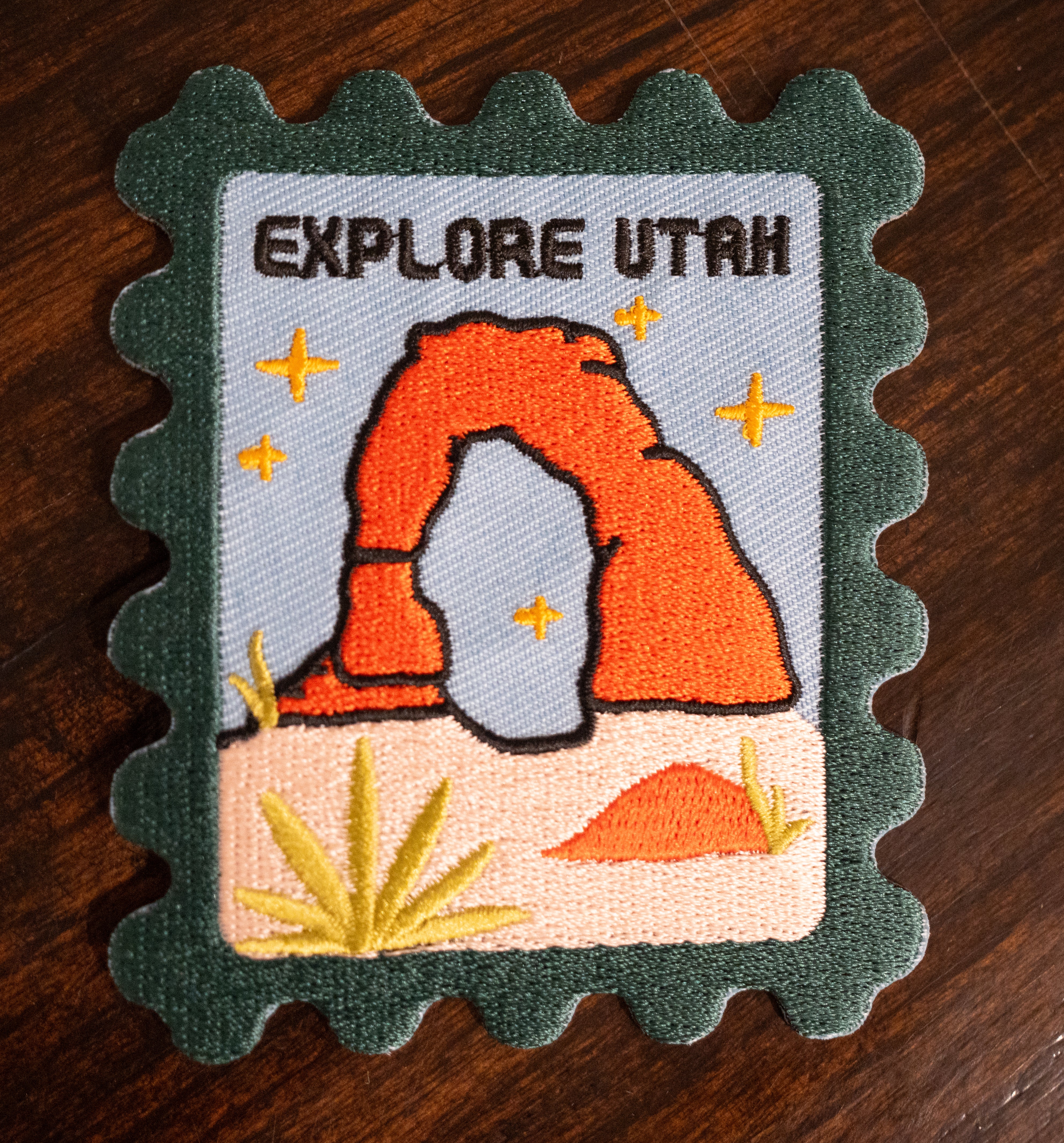 Explore Utah Embroidered Patch