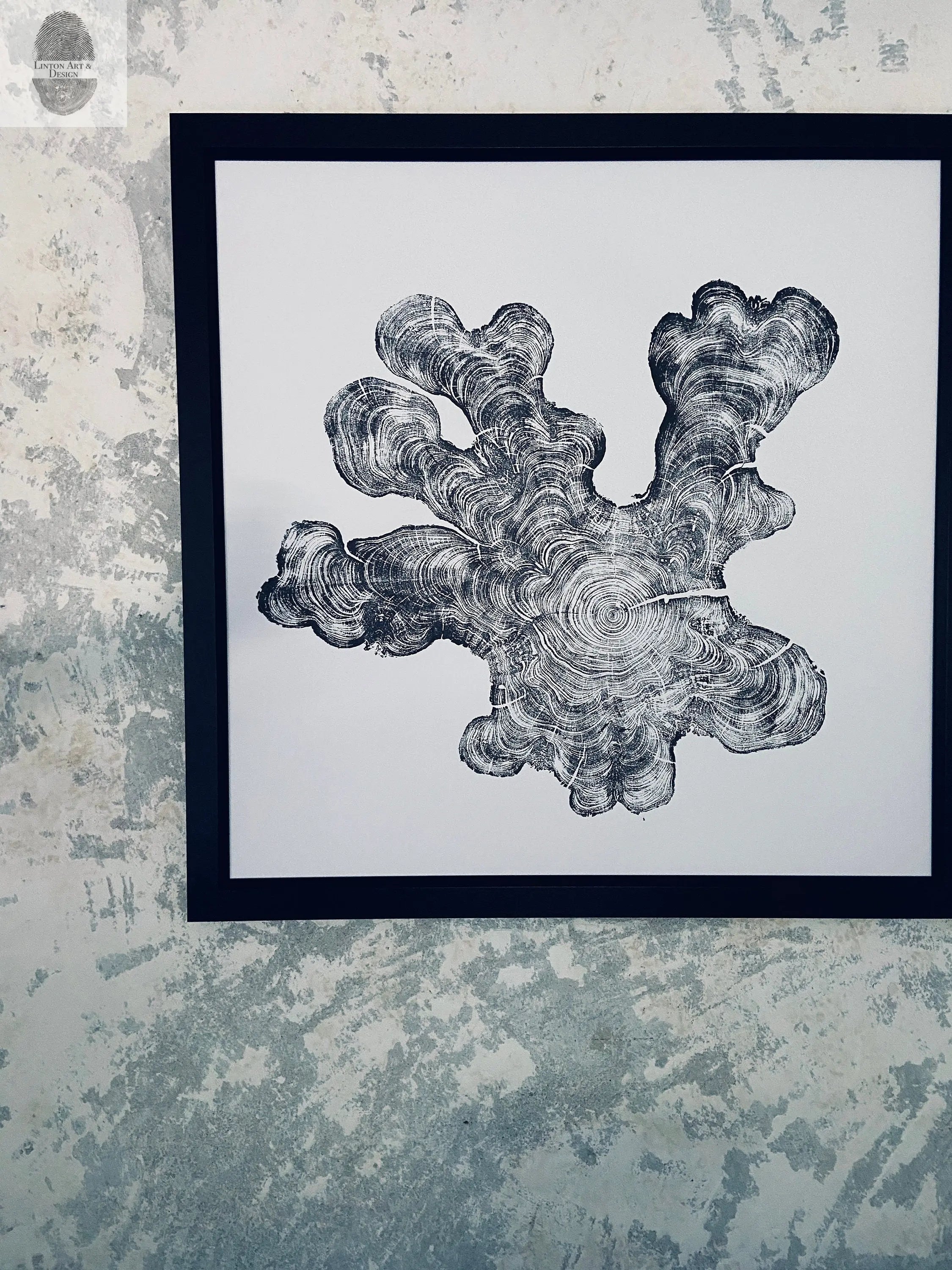 Florida Print, Everglades Art, Big Cypress, Osceola, Tree Ring Print, Huge Wall Art