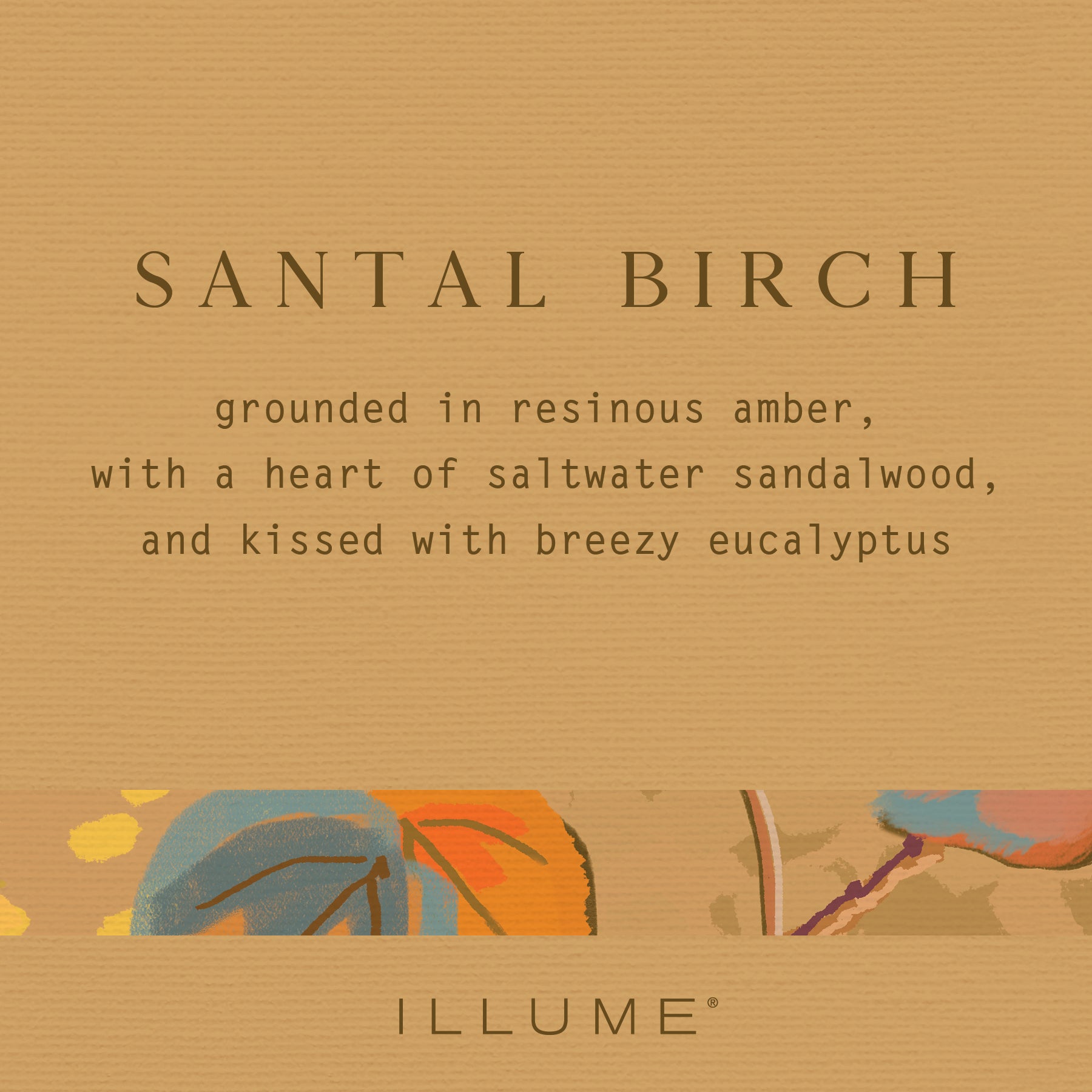 Lotion Fragrance
Grounded in resinous amber, with a heart of saltwater sandalwood, and kissed with breezy eucalyptus