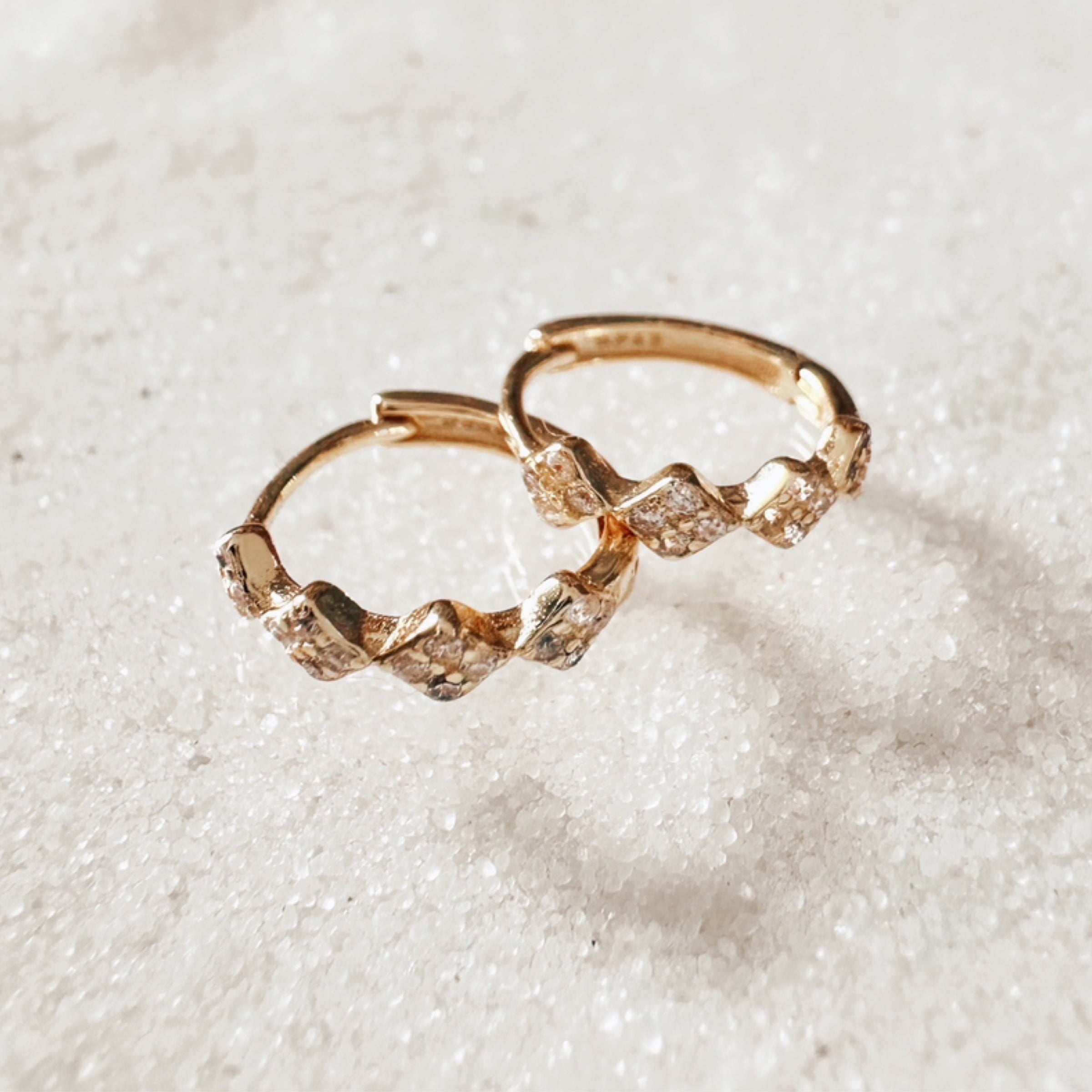 Geometric Hoop Earrings