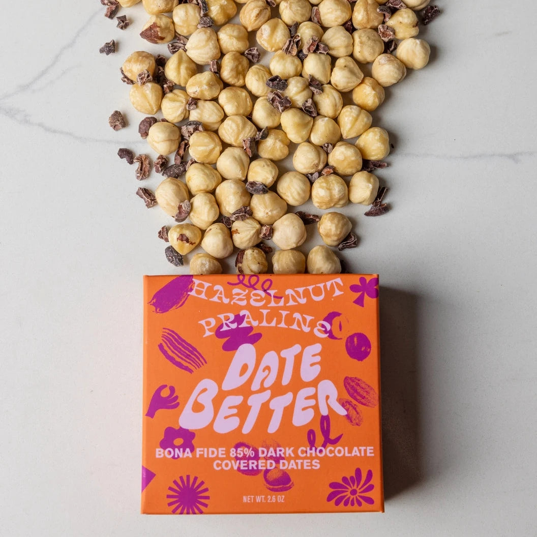 Hazelnut Praline - Chocolate Covered Dates