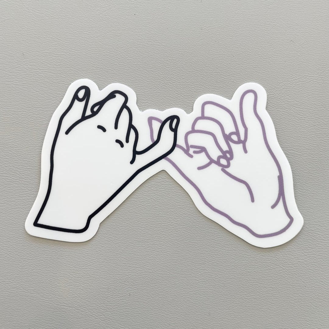 Pinky Promise sticker