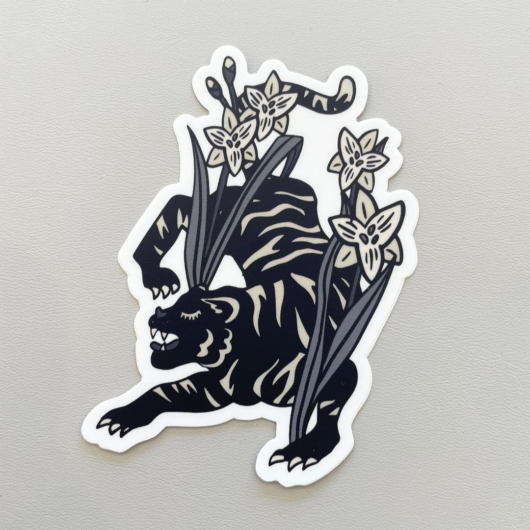 tiger sticker