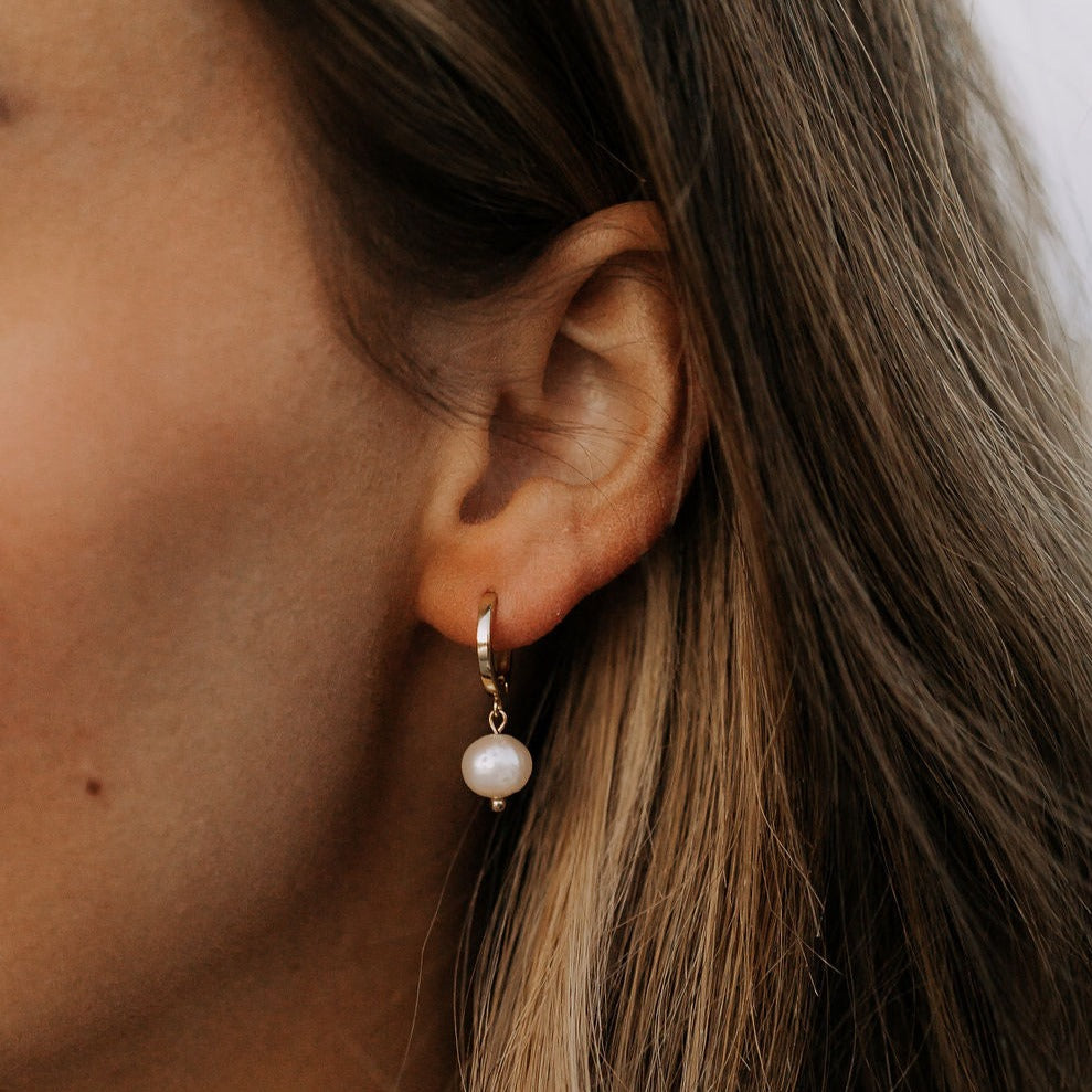 Bondi Pearl Earrings - Mauve Jewelry Co.