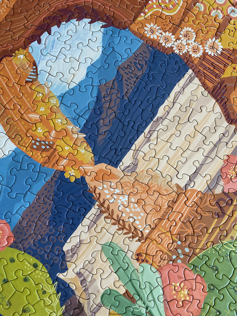 Delicate Work of Arch 500 Piece Puzzle
